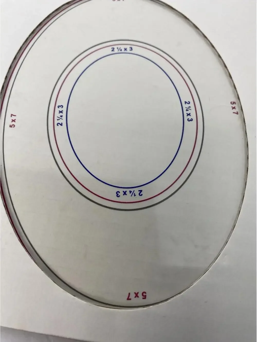 NEW Creative Memories Custom Cutting System 4 Oval & Circles Patterns Templates